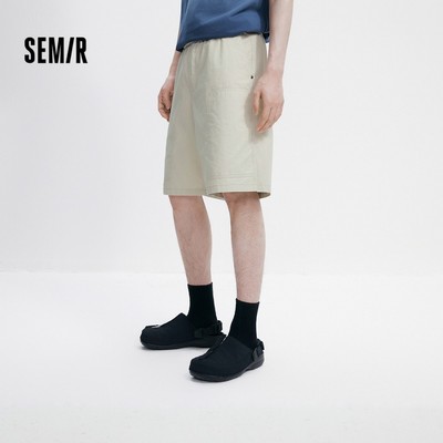 Semir Cotton Giặt Quần Short Hàng Hóa Nam Mùa Hè Thư Giãn Dây Rút Hợp Thời Trang Thường Ngày Đáy Đa Năng