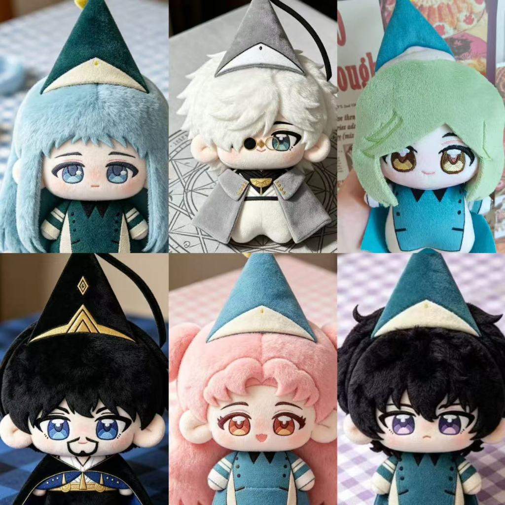 10cm Witch Hat Atelier Coco Sang Trọng Bộ Búp Bê Phiên Bản Q Nhân Vật Đồ Chơi Nhồi Bông Mềm Sang Trọ