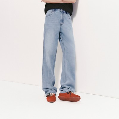 Semir Mềm Mại Thoáng Khí Quần Denim Nam 2026 Mùa Hè Thư Giãn Thẳng Cổ Điển Đa Năng Giảm Béo Đáy