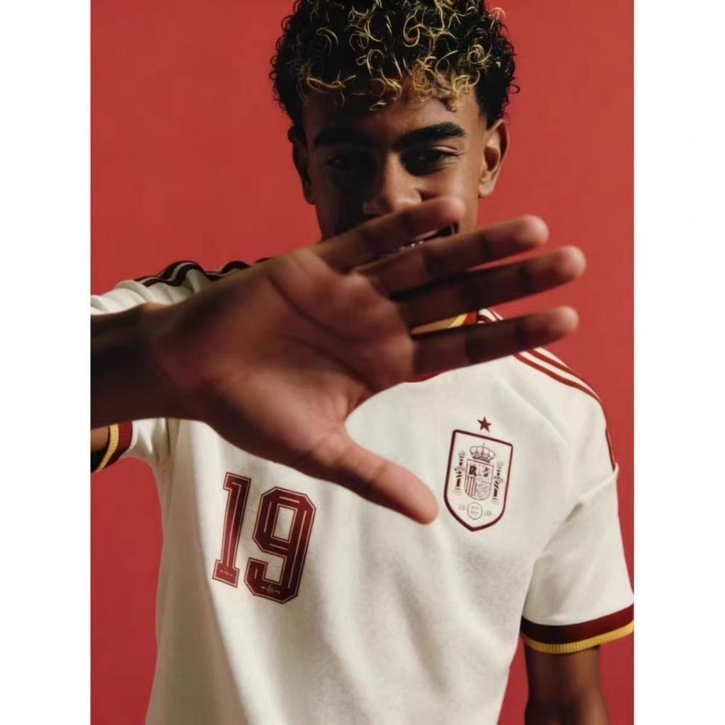 World Cup 2026 YAMAL Jersey PEDRI Áo bóng đá Tây Ban Nha Đội tuyển quốc gia Sân khách Quạt ngắn tay