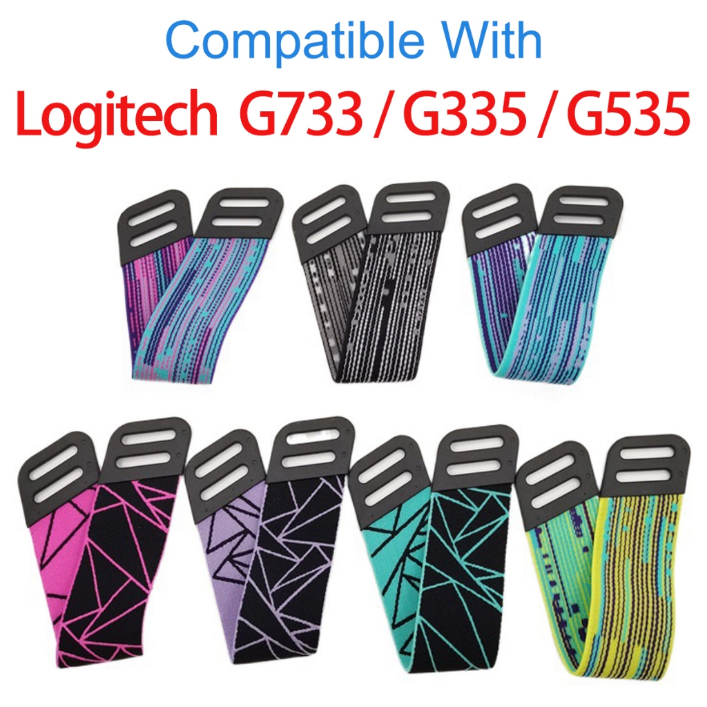 Thay Thế Tai Nghe Headband Cho Logitech G733 G335 G535 Tai Nghe Đầu Ban Nhạc Chùm Đệm Pad Sửa Chữa