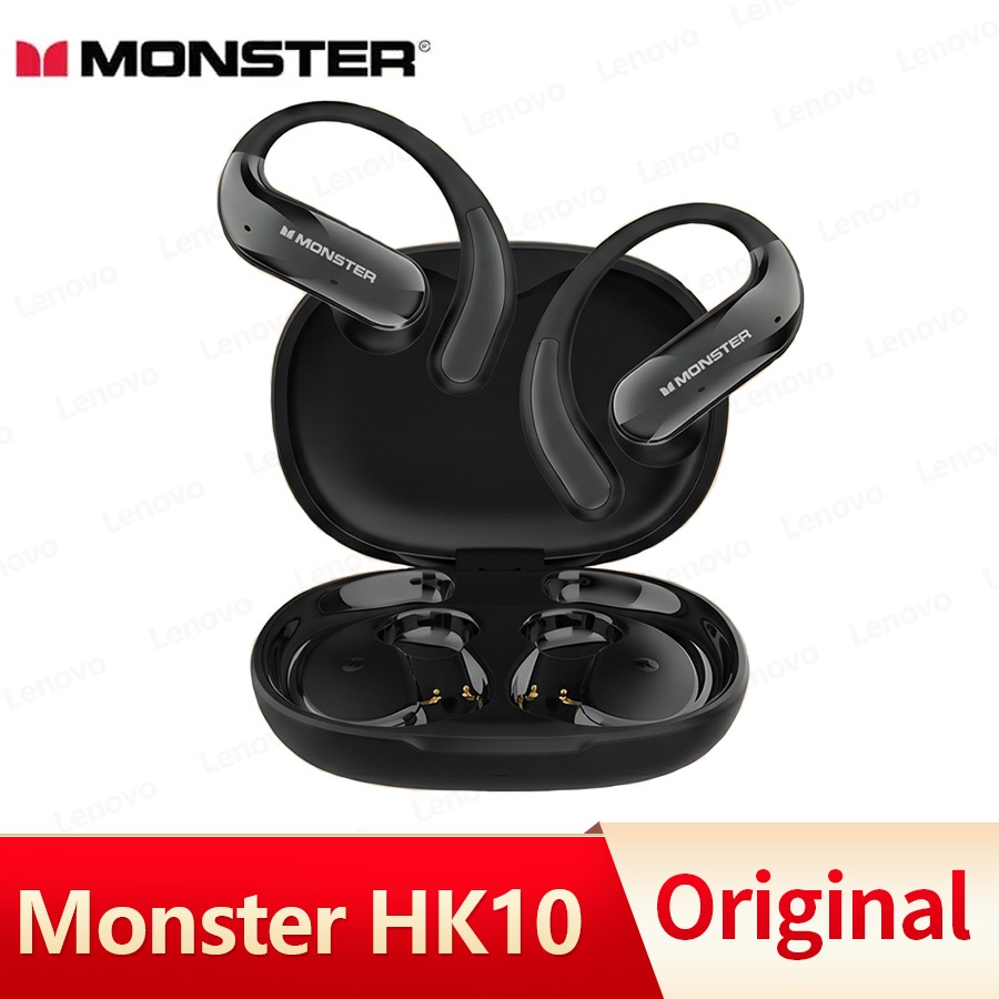 Monster HK10 Tai nghe Bluetooth Móc tai Âm thanh HiFi Chống nước Tai nghe thể thao điều khiển ứng dụ