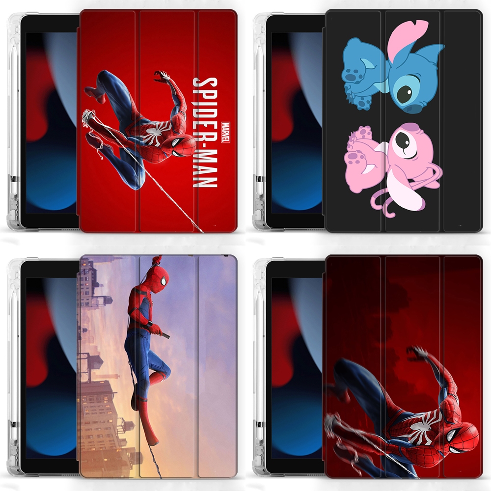 Có khe cắm bút cho iPad Air 3 2019 Vỏ iPad thông minh đánh thức giấc ngủ Vỏ mềm TPU Vỏ iPad cho: A21