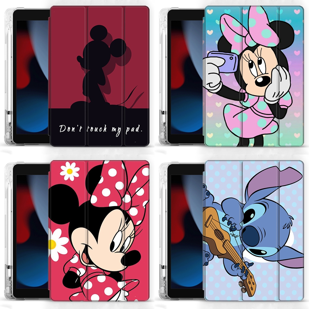 Có khe cắm bút cho iPad mini (A17 Pro) 2024 Vỏ iPad thông minh đánh thức giấc ngủ Vỏ mềm TPU Vỏ iPad