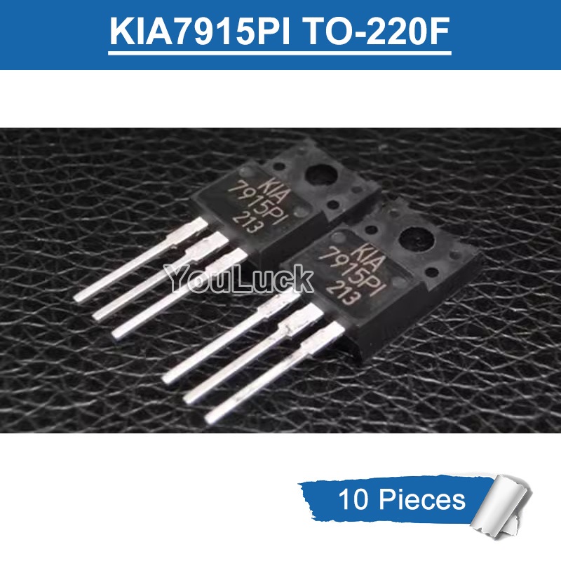 10 Chiếc KIA 7915PI 7915P1 KIA7915PI TO-220F 15V 3 Đầu Điều Chỉnh Điện Áp Âm Mới Chính Hãng