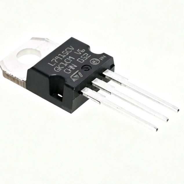 5 CHIẾC L7915CV L7915CV-DG ST Chính Hãng TO-220 1.5A -15V Chip Điều Chỉnh Điện Áp Tuyến Tính Ba Đầu 
