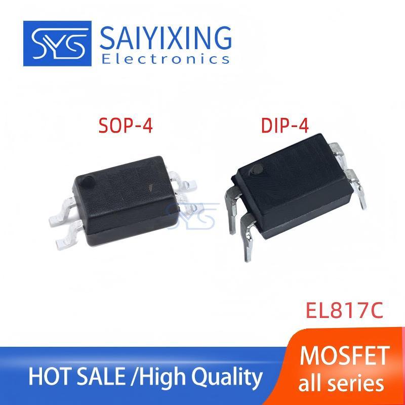 Bộ 50 Bộ EL817C SOP-4 / DIP-4 Bộ ghép quang EL817 Bộ ghép quang EL817B
