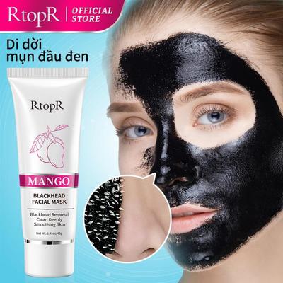 Mặt nạ lột mụn đầu đen RTOPR làm sạch sâu lỗ chân lông dưỡng ẩm kiềm dầu chuyên cải thiện làn da thô ráp 40g