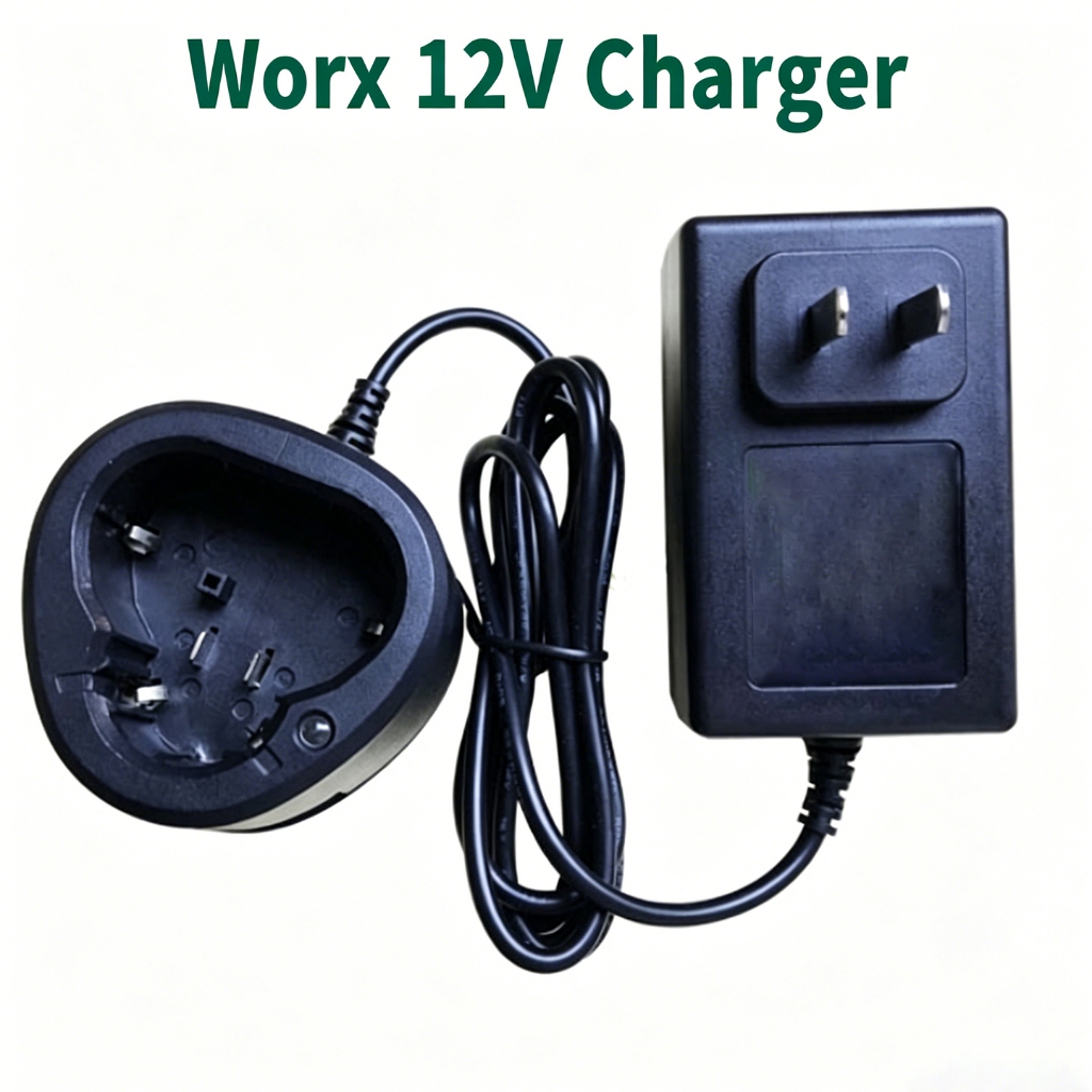 Sạc WORX 12V 1.5A Wicks WORX Máy Khoan Điện 12V Sạc 130 Máy Khoan Điện Lithium 3756 Kasheng Phụ Kiện