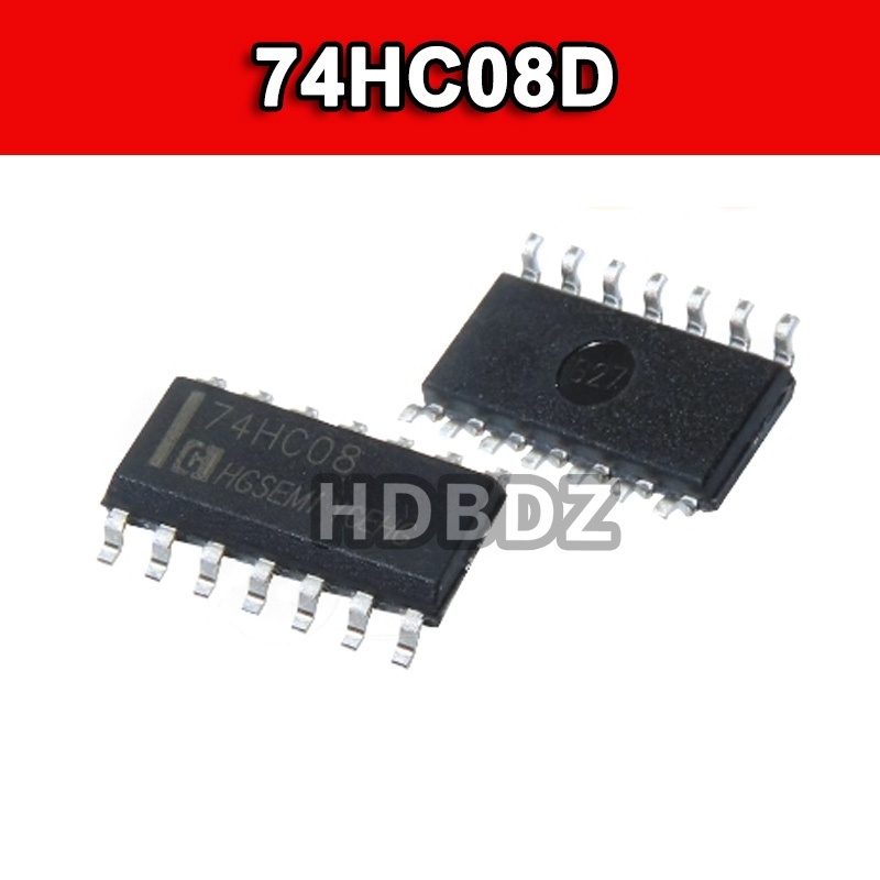 10~30PCS 74HC08D  SOP14 74HC08 IC Chip Logic SMD