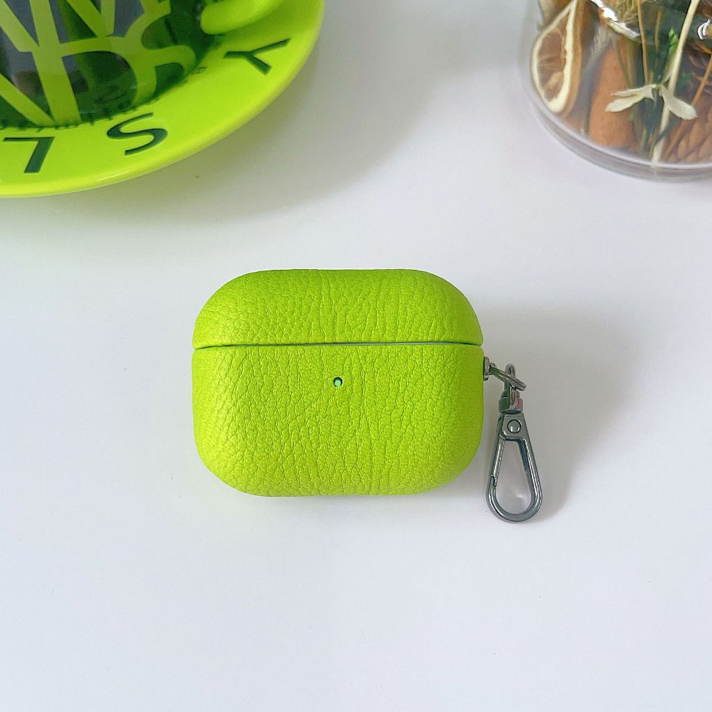 Da Xanh Cho AirPods Pro3 Ốp Lưng AirPods Pro2 Tai Nghe Chống Sốc Cho AirPods Pro3 4 / 4 (ANC) Pro2 3