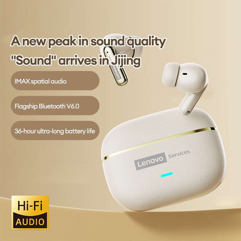 Tai nghe chơi game Lenovo LE208 Tai nghe Bluetooth Chất lượng âm thanh HIFI có Mic để gọi nhạc Sử dụng hàng ngày | BigBuy360 - bigbuy360.vn