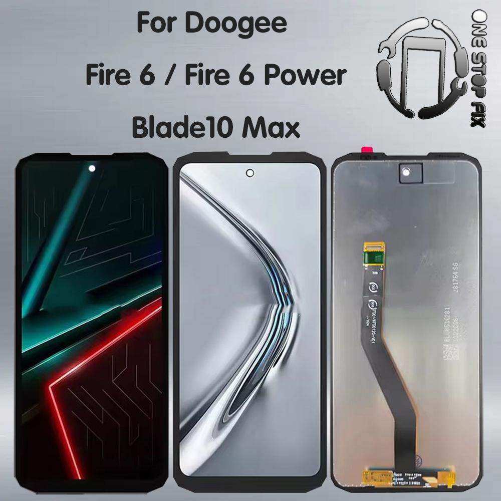 Dành cho Doogee Fire6 / Fire6 Power / Blade10 Max Màn hình LCD + Bộ số hóa kính cảm ứng