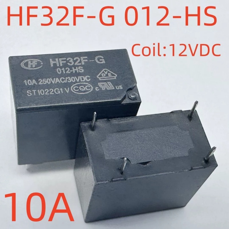 Rơle HF32F-G 012 024-HS 4 chân 10A