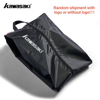 Túi đựng giày Kawasaki Túi xách màu đen Túi đựng giày Túi chống nước Túi dây rút Ba lô cầu lông dễ dàng Pickball Túi bóng rổ Túi bóng đá