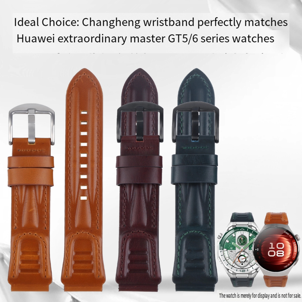 Dây đeo đồng hồ bằng da thật cổ điển 22mm Phù hợp với đồng hồ cơ Seiko Hamilton Tissot & Dây đeo tha