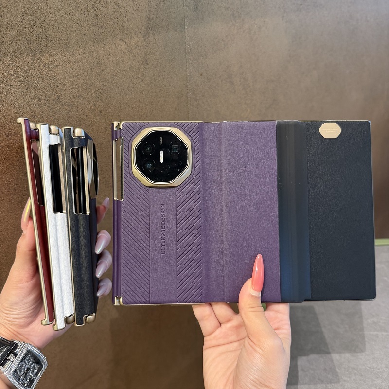 Bao Da Flip Book Cho Huawei Mate XT XTS Ultimate Hai Lớp Bảo Vệ 360