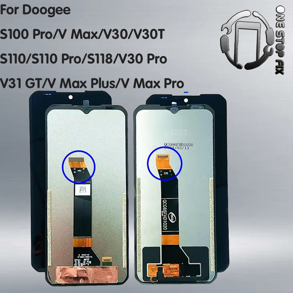 Dành cho Doogee S100 Pro / V Max / V30 / V30T / S110 / S110 Pro / S118 / V30 Pro / V31 GT / V Max Pl
