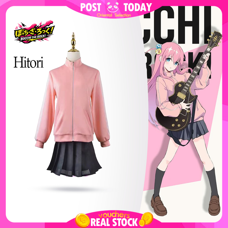 🇻🇳Sẵn hàng🇻🇳 Cosplay Bocchi the Rock Hitori Gotoh Nijika Yamada Ryo Kita Ikuyo Lucy đồng phục JK ful