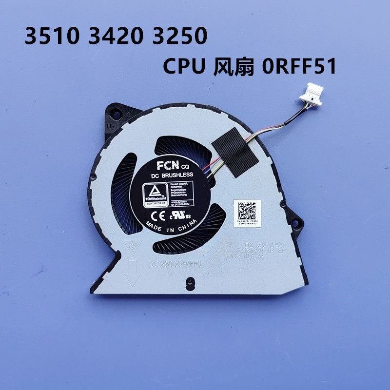 Laptop Mới CPU Quạt Làm Mát 5v Cho DELL Inspiron 15 3510 3511 3515 3520 3525 3530