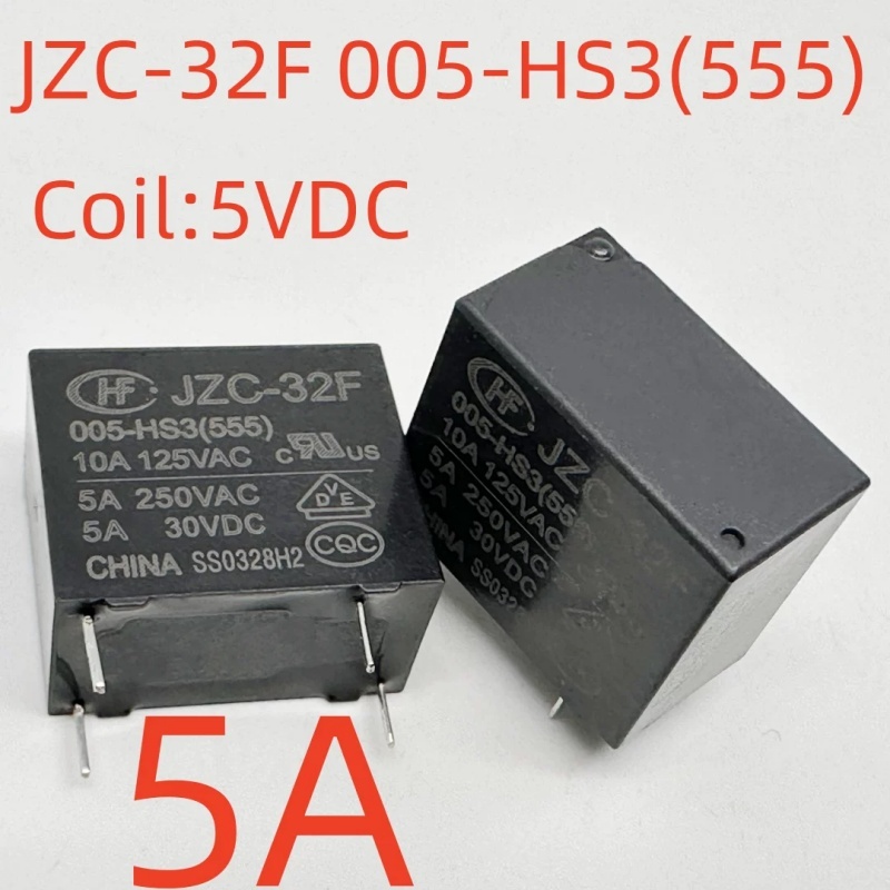 Rơle JZC-32F 005 009 012-HS3 (555) 5A 4 chân