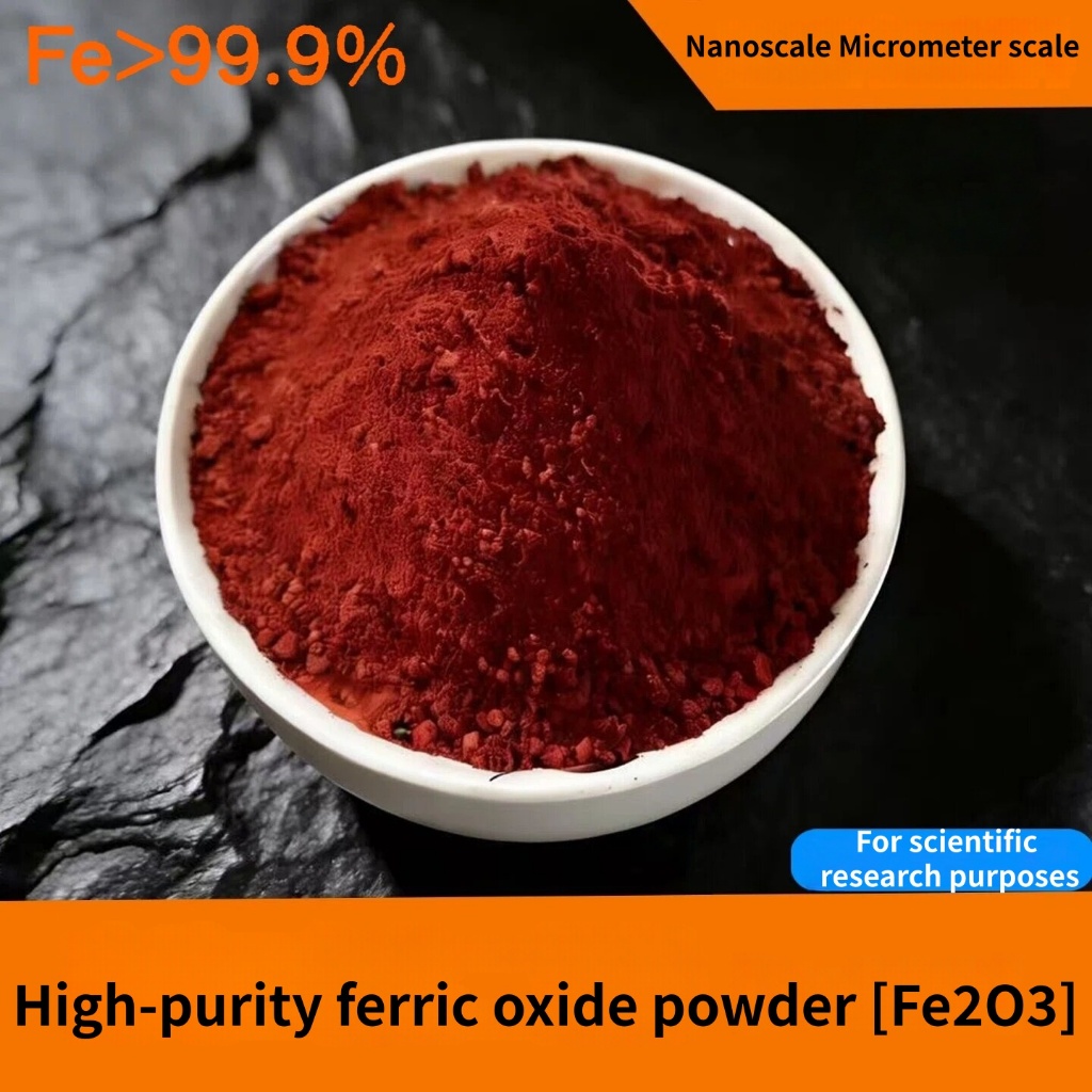 Bột gỉ sắt oxit đỏ có độ tinh khiết cao, bột Fe2O3 có độ tinh khiết cao Fe2O3, nghiên cứu cụ thể