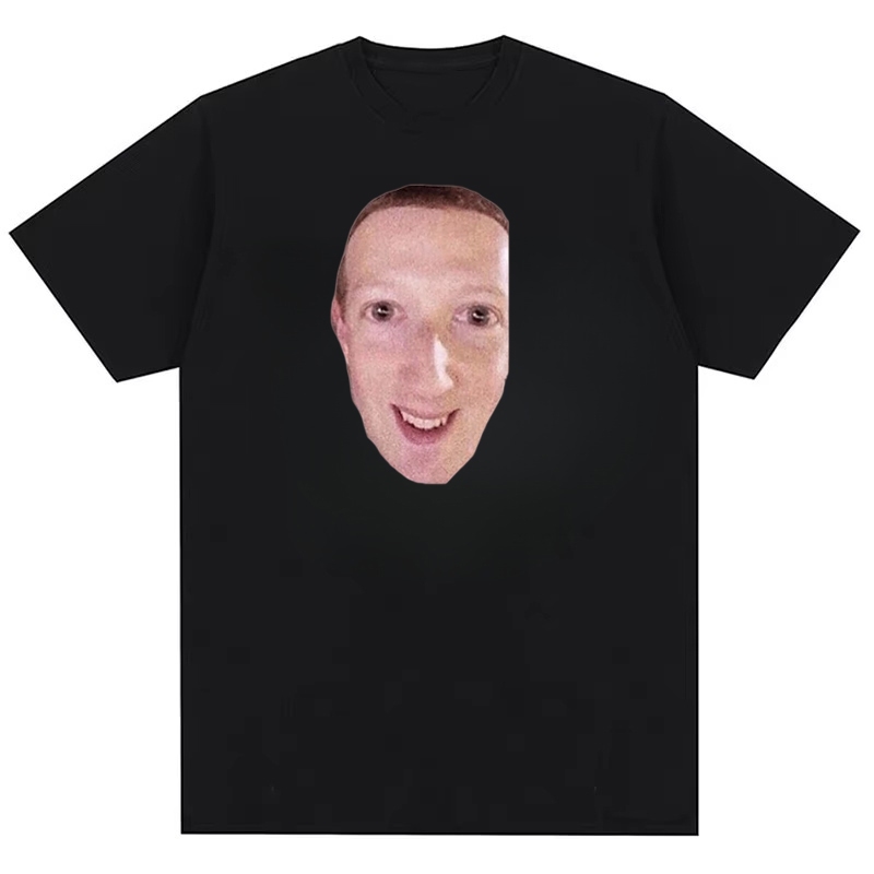 Curse Zucc Emojis Facebook Emojis Mark Zuckerberg Gildan Áo thun Cotton nguyên chất trung tính thoải