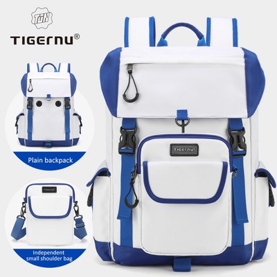 Tigernu 9909 16L Đa chức năng 3 - trong - 1 Ba lô thời trang và chống nước nhẹ dành cho nam và học sinh Ba lô du lịch đi học Phù hợp với máy tính xách tay 14 ''