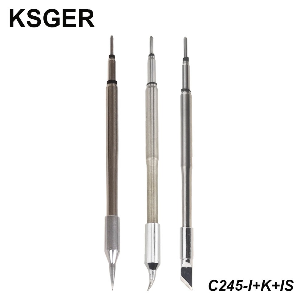 KSGER C245 Đầu K IS I Cho Trạm Hàn Thông Minh C210 Bộ Điều Khiển Tự Động Ngủ 1s Làm Nóng Nhanh Tương