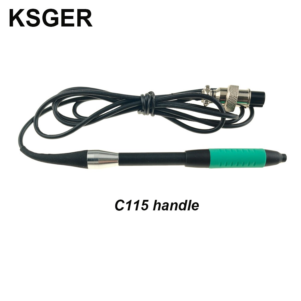 KSGER C470 C245 C210 Hàn Sắt Tay Cầm Trạm C115 Cho JBC Đầu Dụng Cụ Hàn Điện 500W Chờ Ngủ DIY Bút Nhự