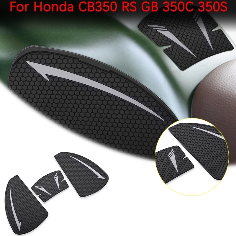 LEDIHSUN GB350 Xe Máy Bình Nhiên Liệu Miếng Lót Bảo Vệ Dày Chống Trơn Trượt Bình Nhiên Liệu Miếng Dá