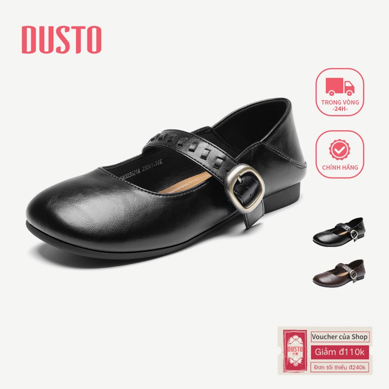 DUSTO Giày búp bê thời trang nữ Giày bệt nữ DWA003621A