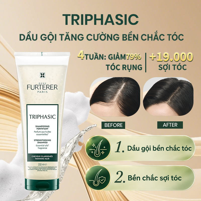 Dòng sản phẩm Rene Furterer Triphasic 200ml