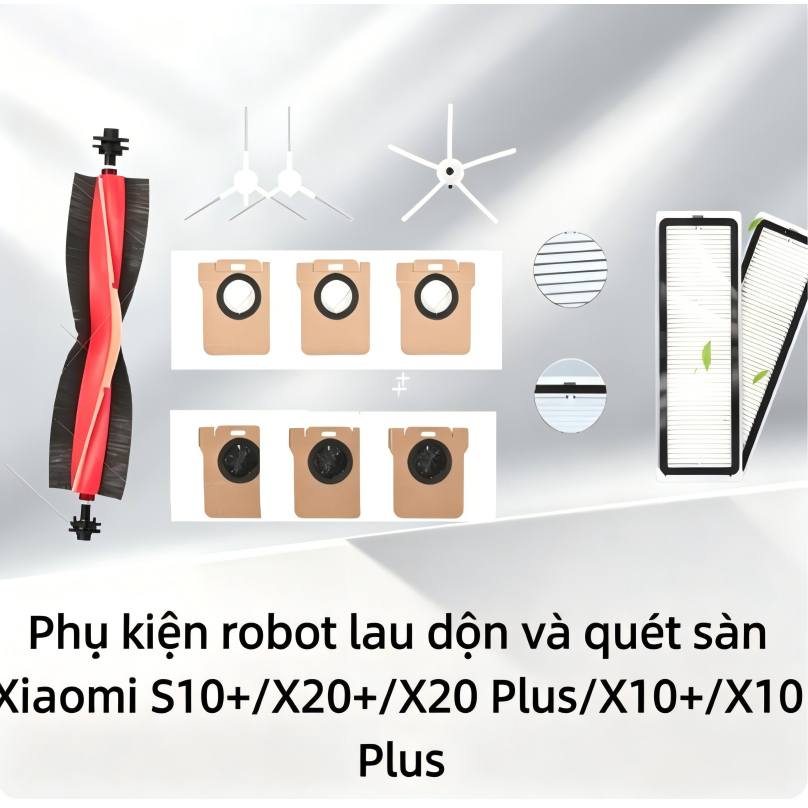 Phụ kiện robot lau sàn và lau sàn Xiaomi S10 + / X20 Plus / X10 + / X10 Plus