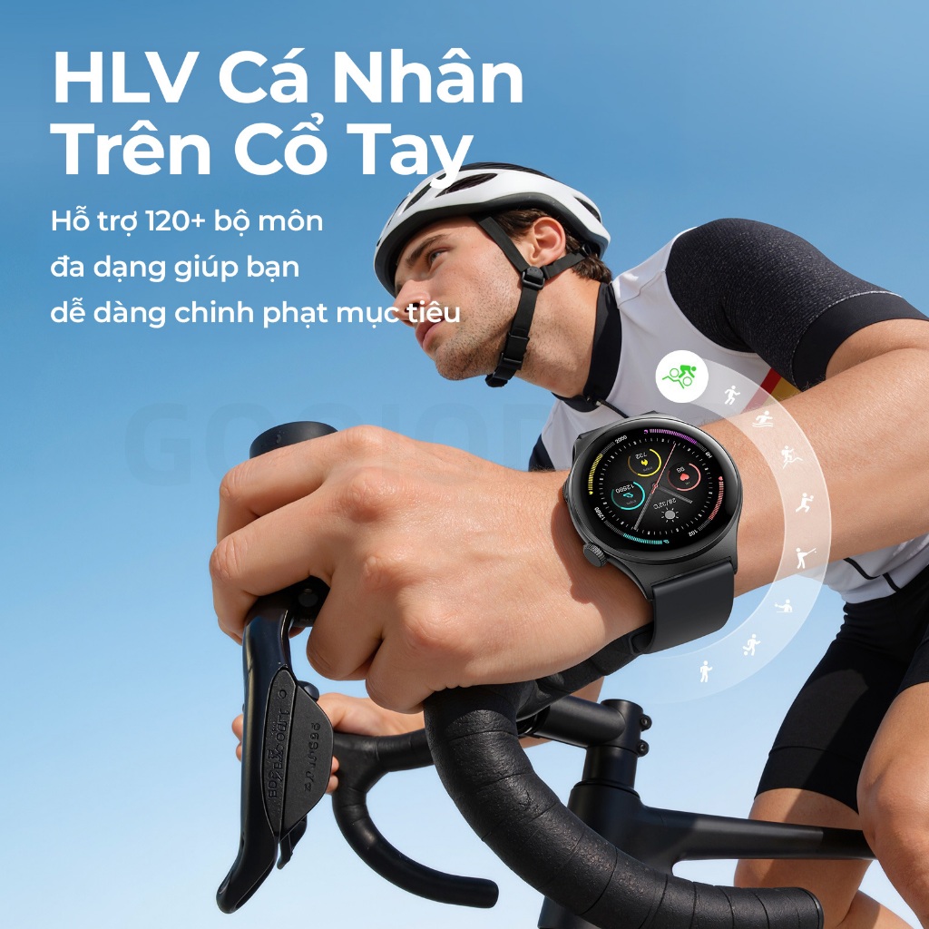 GOOJODOQ Đồng hồ thông minh chống nước FB060 IP68 Hợp kim kẽm 3D Năng động Giám sát sức khỏe toàn diện Trợ lý giọng nói thông minh | BigBuy360 - bigbuy360.vn