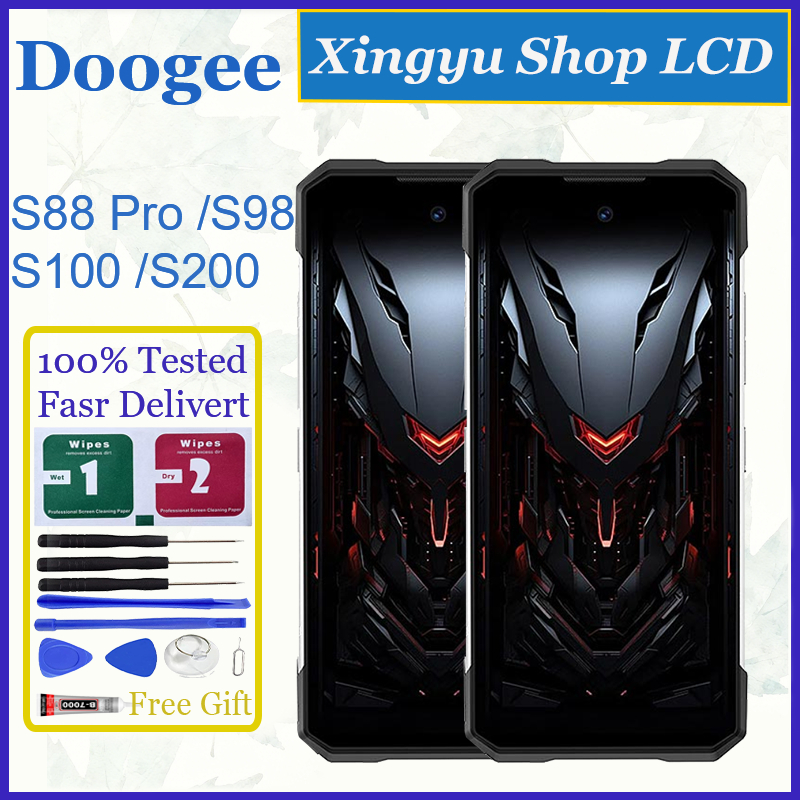 Dành Cho Doogee S88 Pro S88 Plus S98 S98 Pro S100 S100 Pro S200 S200x Màn Hình LCD Màn Hình Cảm Ứng 