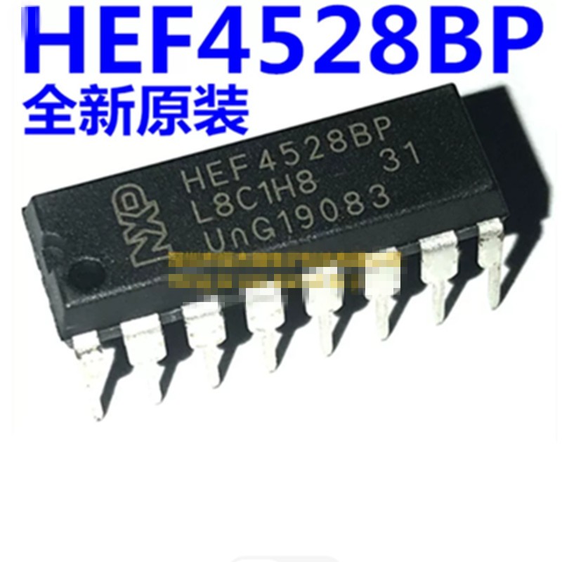 IC dao động đa tần số HEF4528BP CD4528 DIP-16 nhập khẩu mới xuyên lỗ