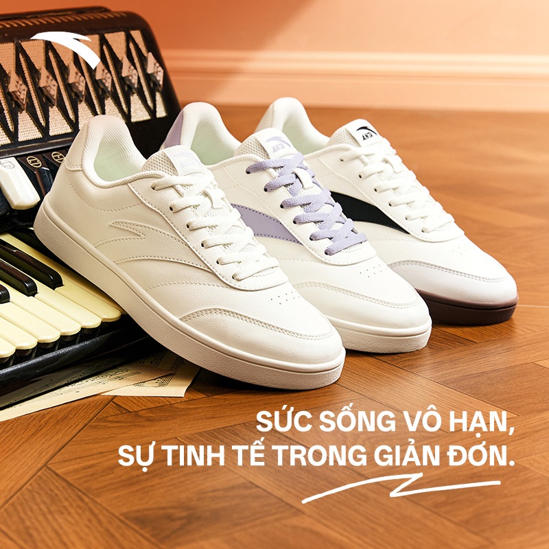 Giày thể thao ANTA GAT Shoes, Sneaker Trắng Basic nữ Dễ Phối đồ Chính Hãng 922618099