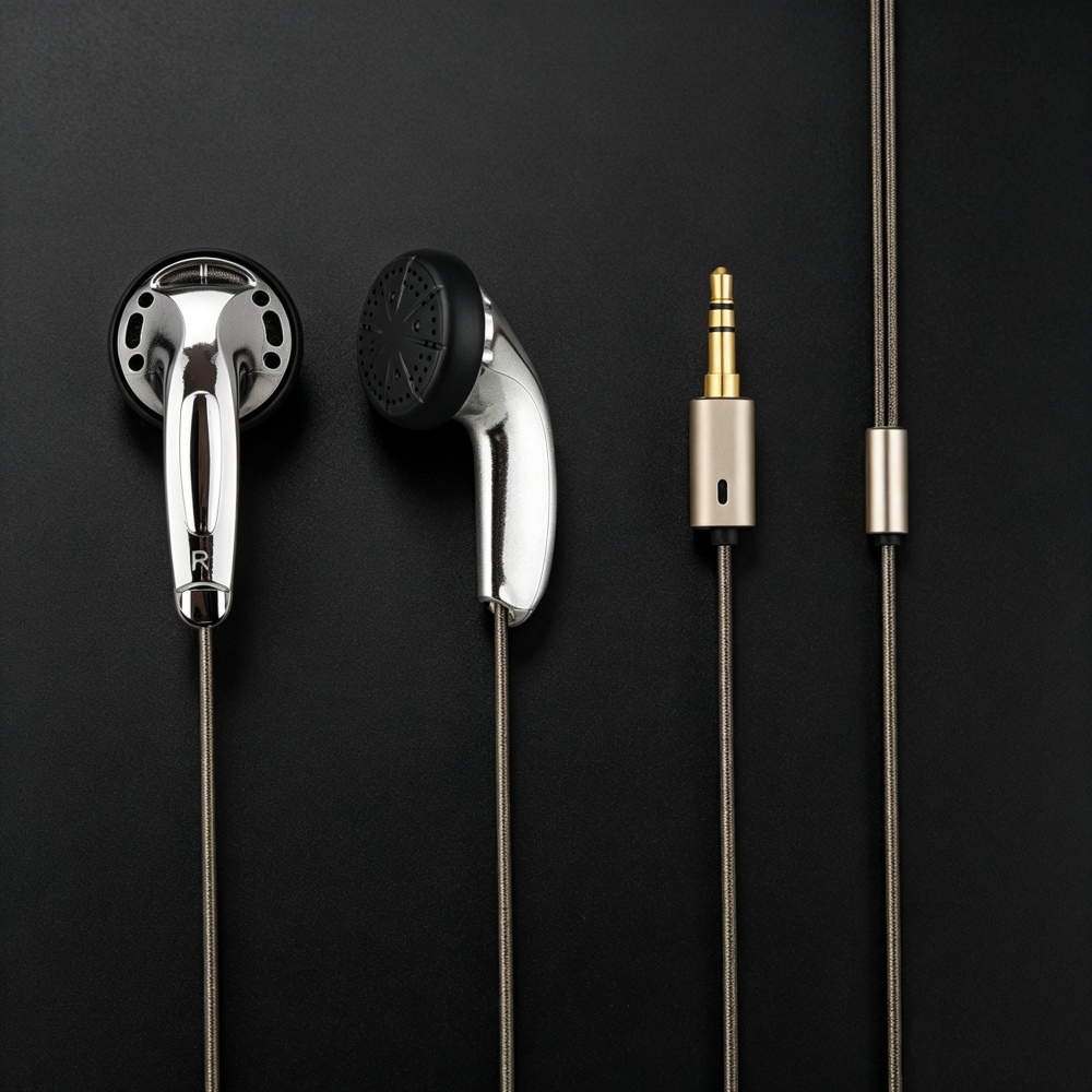Fengru DIY Tingo TC200 Tai nghe nhét tai Hifi, đầu phẳng, bass mạnh, Pk Mx985