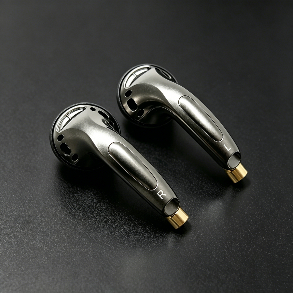 Fengru DIY MMCX Tingo TC200 Tai nghe nhét tai HiFi Flat Head Tai nghe Pk Mx985 Bass Sound Earbud