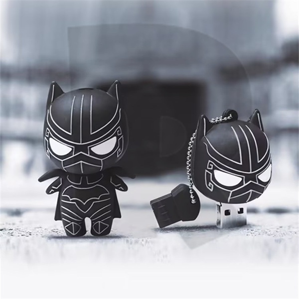 Ổ cứng hình dạng tùy chỉnh Silicone Black Panther 1GB 2GB 4GB 8GB 16GB 32GB 64GB 128GB 2TB Bộ nhớ má