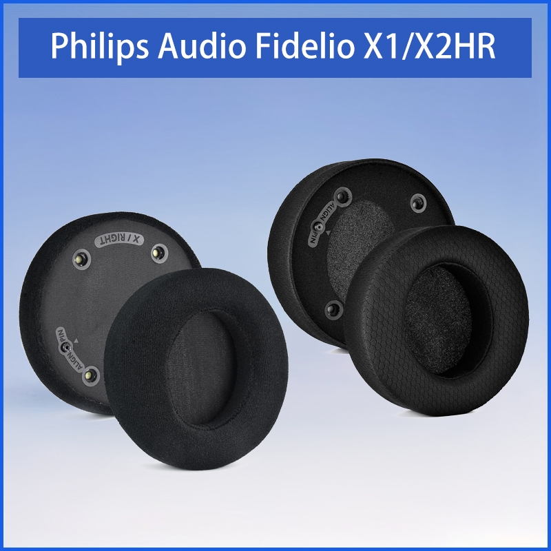Tương thích với Tai nghe Philips Audio Fidelio X2HR X1 Miếng đệm tai thay thế Miếng đệm tai dự phòng