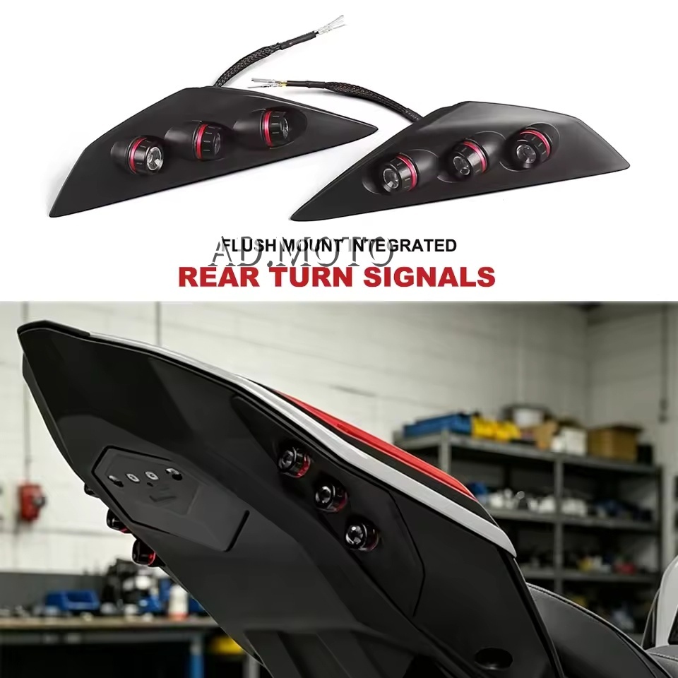 Xe Máy LED Phía Sau Flasher Đèn Báo Blinker Đèn Bật Tín Hiệu Phụ Kiện Cho Xe BMW S1000R s1000r S 100