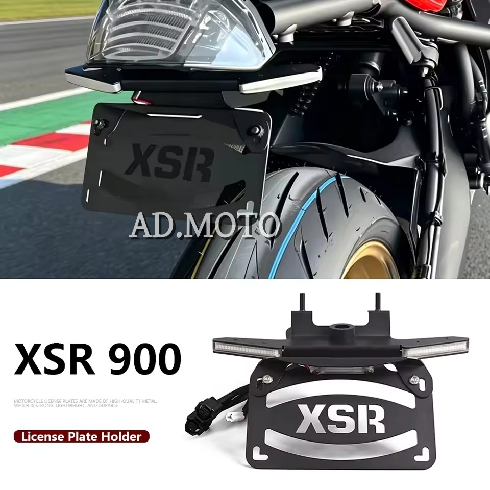 Xe Máy Xsr900 2022-2026 Phía Sau Biển Số Giá Đỡ Chân Đế Với Đuôi Ánh Sáng Tidy Fender Eliminator Cho