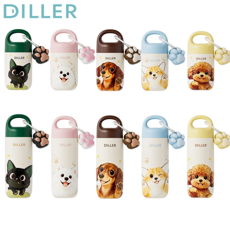 Bình giữ nhiệt Diller SUS316L Bình chân không giữ nhiệt độ bằng thép không gỉ 230 / 420ml D9625