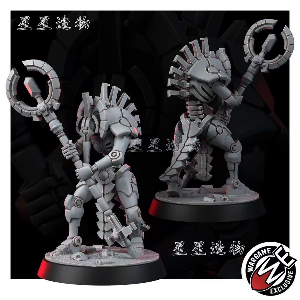 SK-Space-Necromancer-War-Hammer-Fantasy DND 3D In Mô Hình Trắng Chiến Tranh Cờ Tướng Mô Hình Trò Chơ
