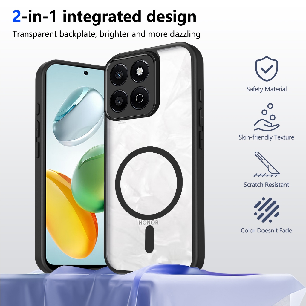 Vỏ Cho Huawei Honor 400 Smart 4G 5G Honor400Smart LGN-NX1 LGN-NX1 LGN-NX1 Vỏ Điện Thoại Acrylic Tron