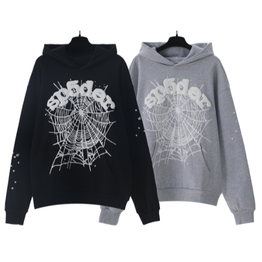 Sp5der Thư tạo Bọt Mới Áo Khoác Hoodie Họa Tiết Rằn Ri Thời Trang Cho Nam 0917