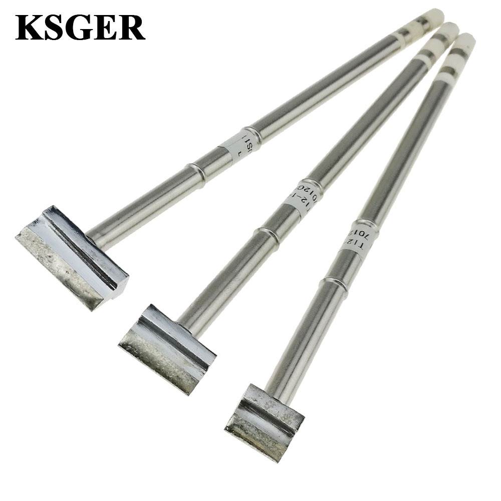 KSGER T12-1401 1402 1403 STM32 OLED / LED Trạm Hàn DIY Đầu Hàn Hàn Sắt Cho FX951 Hand8S Melt Tin Dụn