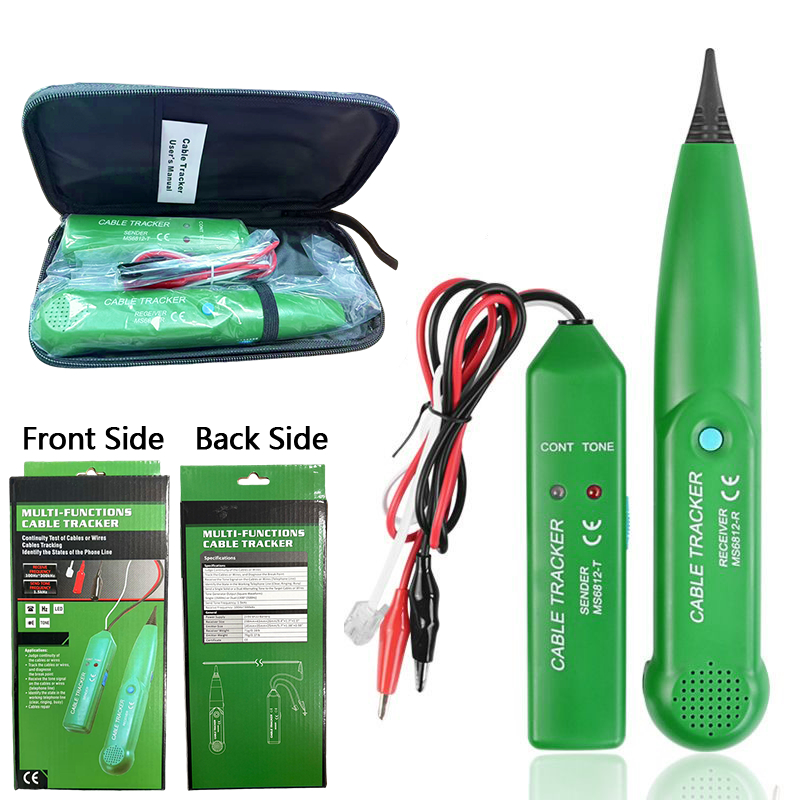 Giá cả phải chăng MS6812 Cable Tracker Wire Tracer Tool, Network Line Finder Breakpoint Detector, El